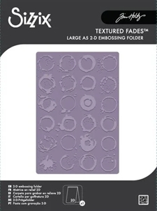 Sizzix Embossing Folder A5 - Tim Holtz / Ringer